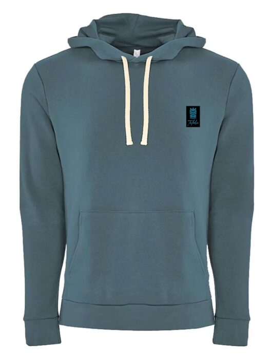 taloha antique denim hoodie