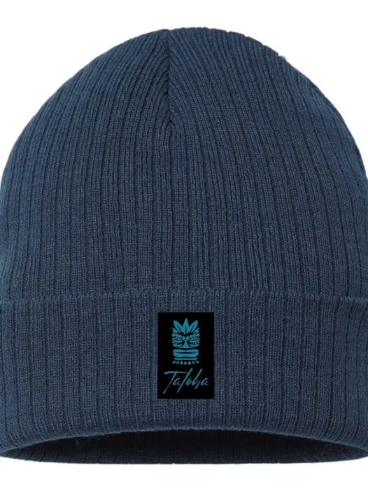taloha navy beanie