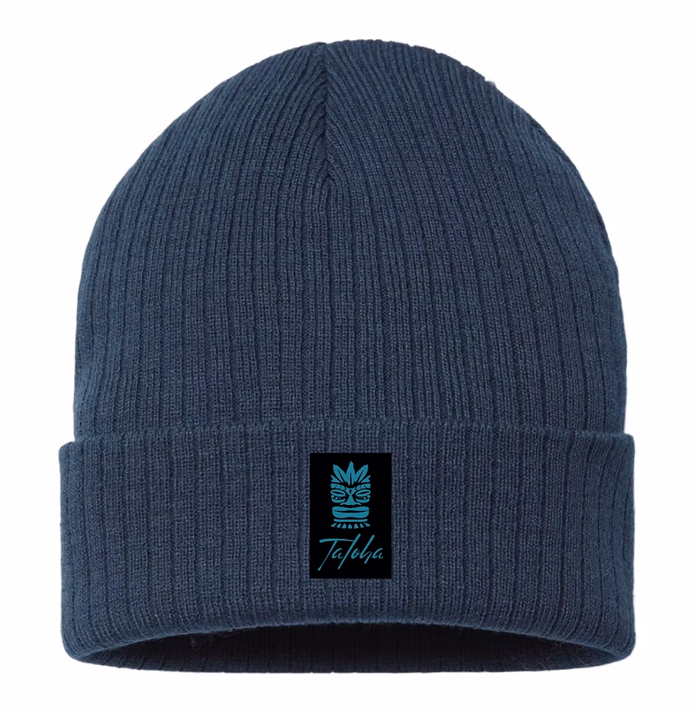 Táloha Icon Ribbed Beanie
