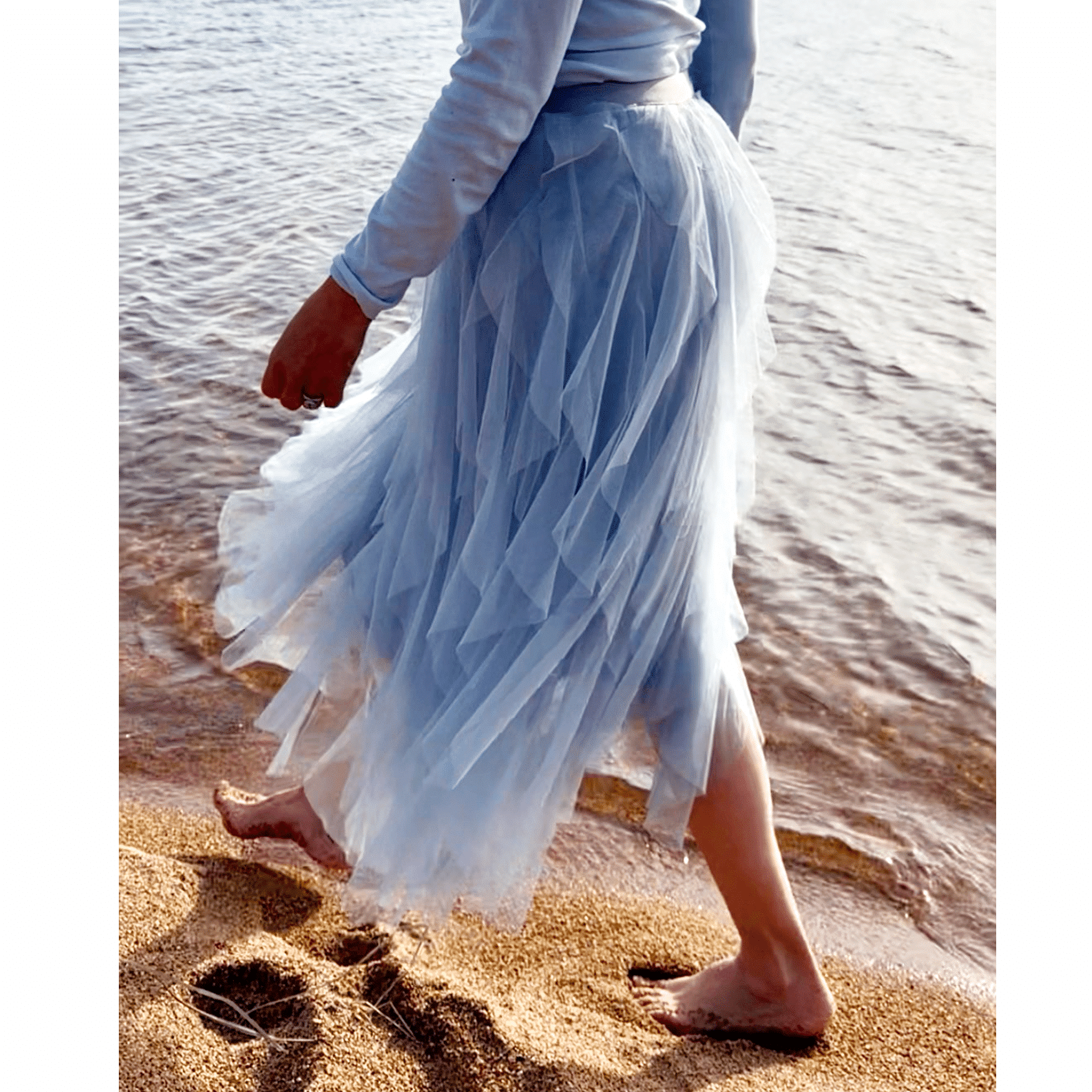 Táloha Country Gratitude Tulle Skirt