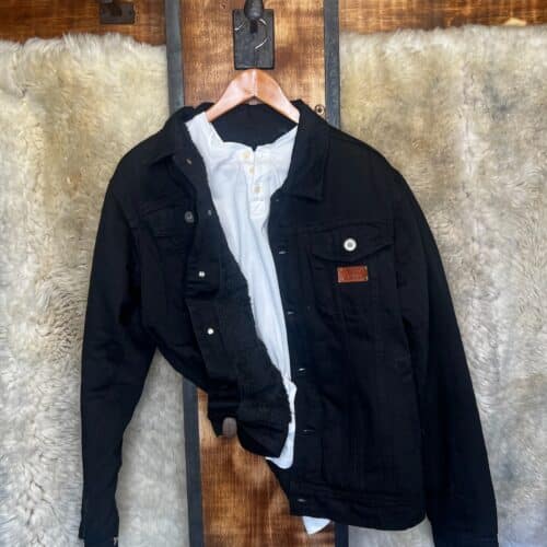 Men’s DBL BLK Denim/Sherpa